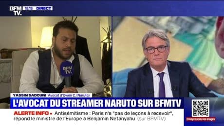 Mort du streamer Jeanpormanove: "Mon client n'a rien à voir là-dedans", indique Yassin Sadouni, avocat d'Owen C. (Naruto)