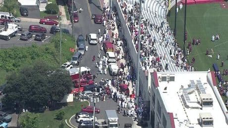 Over 150 people sick in ‘mass casualty’ event at graduations amid US heatwave