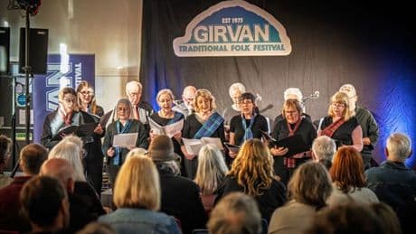 Folk festival in Ayrshire town attracts global audience