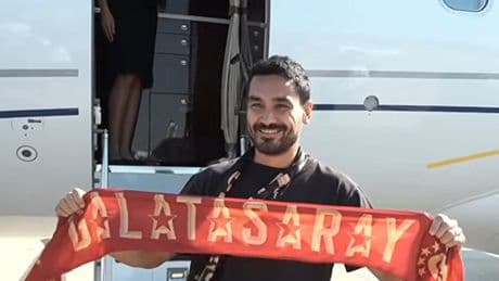 Galatasaray'ın yeni transferi İlkay Gündoğan, İstanbul'a geldi!