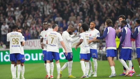 Ligue 1 : en vidéo, la joie des Lyonnais apprenant leur qualification en Ligue Europa Conférence