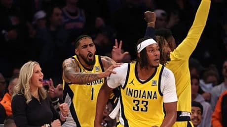 NBA'de Pacers, Knicks'i yenerek Doğu Konferansı finalinde 2-0 öne geçti