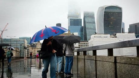 Thunderstorm and rain warnings issued across UK as hopes of Indian summer fade