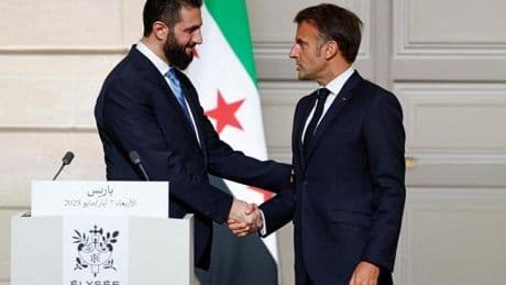 Macron Suriye'ye söz verdi! "Avrupa Birliği yaptırımı kademe kademe kaldıracak"