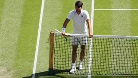 Carlos Alcaraz vs Taylor Fritz Wimbledon semi-final suspended TWICE as fans fall ill