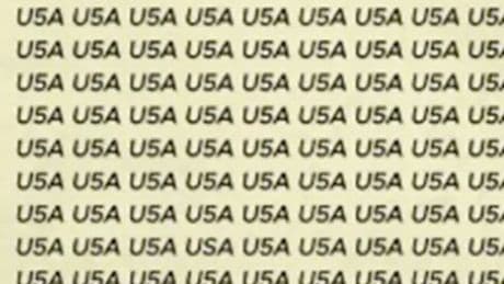 Only a genius can spot the odd word out in this tricky optical illusion