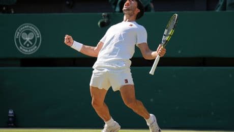 Taylor Fritz - Carlos Alcaraz, la semifinal de Wimbledon en imágenes