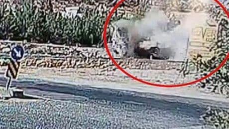 Gaziantep'te 3 kişinin öldüğü feci kazanın kamera görüntüsü ortaya çıktı