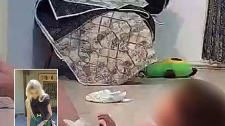 Dehşeti gizli kamera ortaya çıkardı! Böyle anne olmaz olsun!