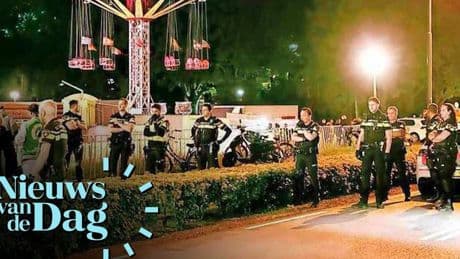 Na heftige rellen op kermis in Hoogland: ‘Het is wel duidelijk om wie het gaat’