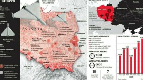 Droni in Polonia, cosa cercava la Russia? La rotta (chiave) Varsavia-Lublino e le basi radar: così Mosca voleva spiare le difese Nato