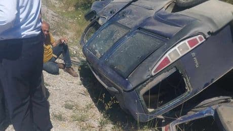 Kastamonu’da mucura kapılan araç şarampolde takla attı: 2 yaralı