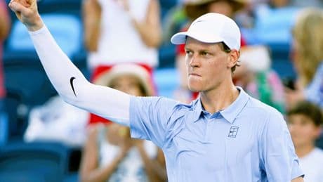 Jannik Sinner, primer finalista en Cincinnati