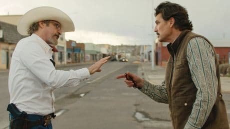 Pedro Pascal says smacking Joaquin Phoenix in new black comedy was ‘really hard’