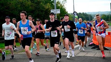 Hundreds of runners take to the streets for inaugural North Lanarkshire Half Marathon