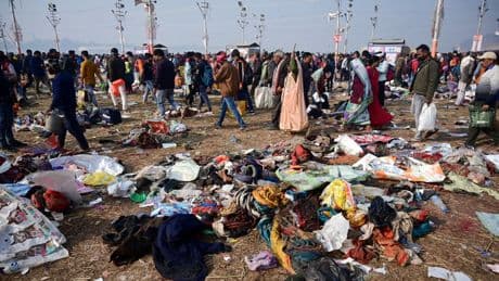 Mueren seis personas en una estampida durante una celebración religiosa en el oeste de India