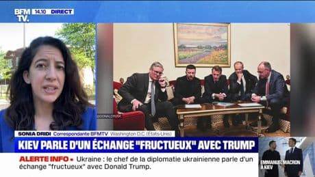 Sommet européen: Kiev parle d'un échange "fructueux" avec Donald Trump