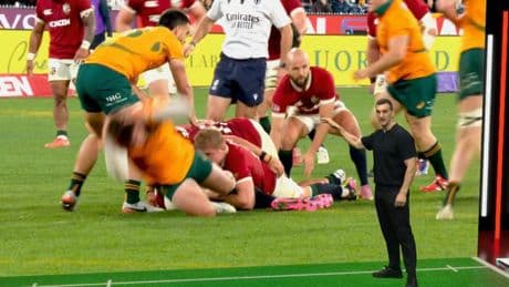 Lucky Lions? The borderline call that decided the series