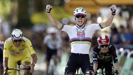 Tour de France : Pogacar décroche la 100e victoire de sa carrière à Rouen