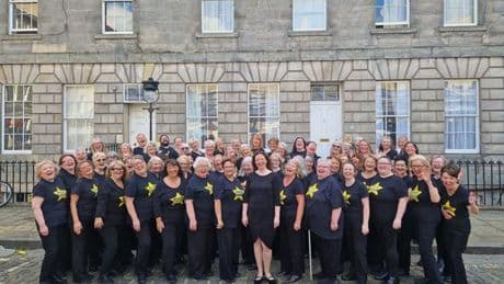 Hamilton Rock Choir hit high notes at Edinburgh festival