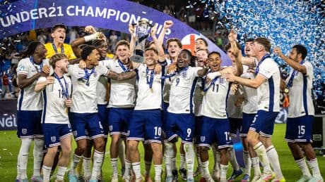 Are England having a trophy parade after Euro U21 Championship final win over Germany?
