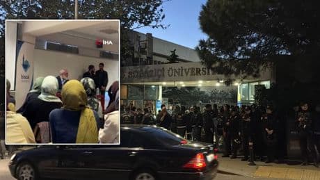 Nureddin Yıldız'a yapılan yumurtalı saldırı sonrası Boğaziçi Üniversitesi karıştı: Çok sayıda gözaltı var