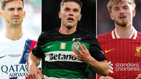 Transfer news LIVE: Arsenal 'agree' Gyokeres deal, Man Utd chase midfielder, Liverpool star in exit talks