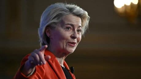 Von der Leyen recibe este jueves el Premio Carlomagno por su "liderazgo visionario" acompañada de Felipe VI y Merz
