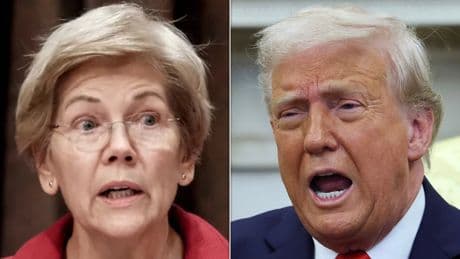 Elizabeth Warren Slams Trump As 'Wannabe King' Amid Colbert Cancellation 'Coincidence'