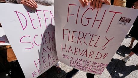 Harvard defiende ante un tribunal que se anule la retirada de fondos para investigación decretada por Trump