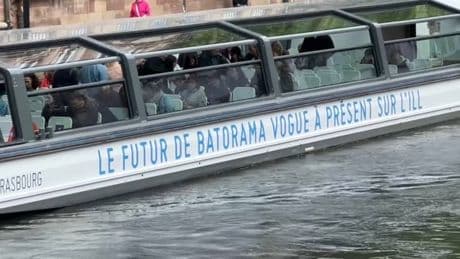 "On est sur une révolution": Batorama inaugure son premier bateau 100% électrique à Strasbourg