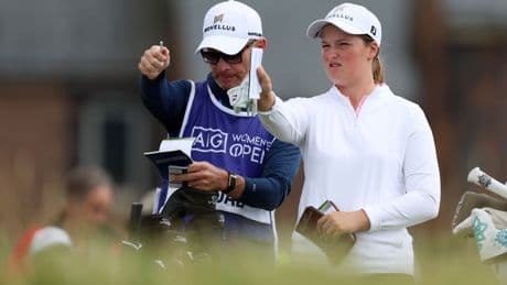 Lottie Woad five shots off pace after AIG Women’s Open first round