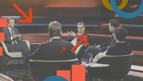 Sandra Maischberger, Markus Lanz und Caren Miosga: Talkshows in der Datenanalyse