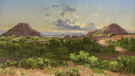 De enorme landschappen van Velasco in de National Gallery zijn alomvattend magisch