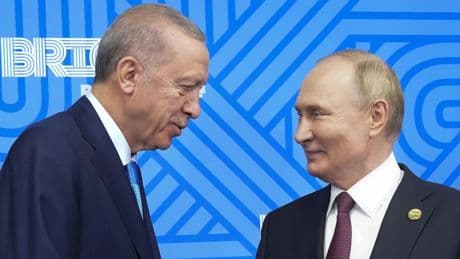 Başkan Erdoğan Rusya Devlet Başkanı Putin ile görüştü