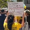 Holidaymakers too scared to leave their rooms as thousands of anti-tourism protesters take to the streets of the Canary Islands