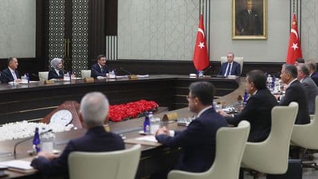 Kabine toplantısı sona erdi