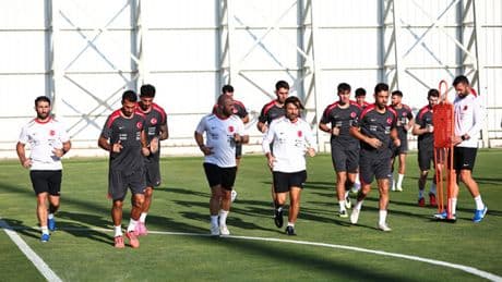 A Milli Takım, İspanya maçının hazırlıklarına başladı!