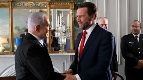 Netanyahu, ABD Başkan Yardımcısı Vance ile bir araya geldi