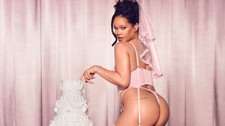 Sie nascht schon an der Torte - Rihanna als Braut, die sich bald traut?