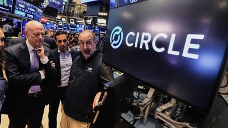 Circle’s shares spike 123% in NYSE debut — valuing crypto giant at $18B