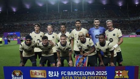 Sigue el partido de pretemporada entre el FC Barcelona y el Daegu, en streaming