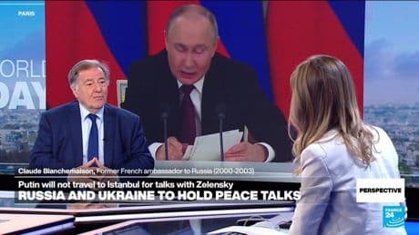 Putin trying to gain time in talks with Ukraine, former French envoy to Russia says