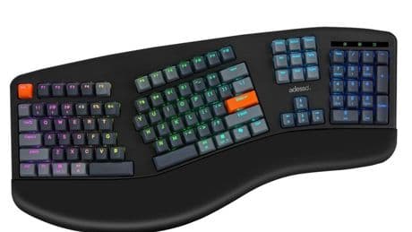 Adesso Takes The Strain With Its New EasyTouch 1500 Ergonomic And Mechanical Keyboard