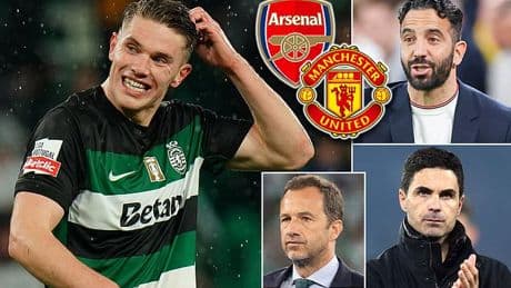Viktor Gyokeres breaks silence as he posts cryptic message after being accused of 'blackmail' by Sporting Lisbon president - amid Man United and Arsenal interest in £84m star