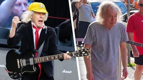 AC/DC-Legende Angus Young in Berlin  - Der kleine, große Mann des Rock