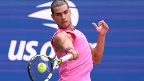 Alcaraz - Rinderknech en directo, los octavos del US Open en vivo