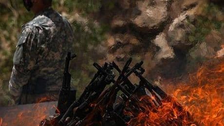 Son Dakika PKK Haberleri: Tarihi adım! PKK'lı terörist grubu silahlarını yaktı