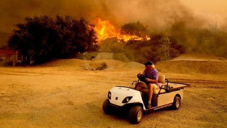 Second California wildfire in a week at 'zero containment' &#8211; evacuating thousands
