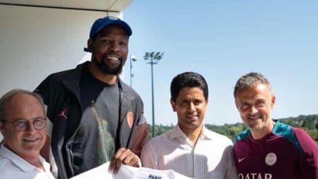 Kevin Durant, ‘detrás’ de la humillación del PSG al Real Madrid: ¿Otro paso hacia el Barça?